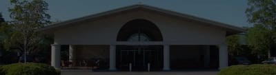 Exterior view of the assisted living facility entrance