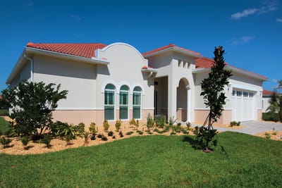 Exterior view of a senior living facility