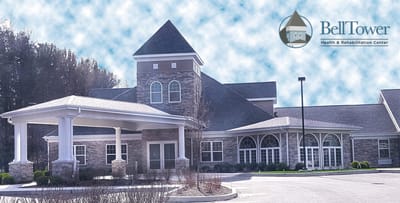 Exterior view of the BellTower Health & Rehabilitation Center