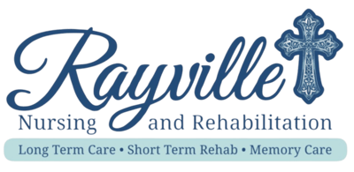 Rayville Nursing and Rehabilitation, Nursing Home in Rayville, LA — Rayville Nursing and Rehabilitation facility logo and services offered