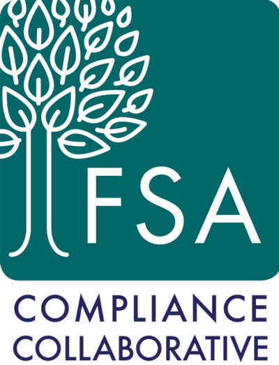 Medford Leas, Assisted Living in Medford, NJ — Logo design featuring a tree and the words FSA Compliance Collaborative