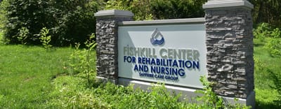 Building sign for Fishkill Center for Rehabilitation and Nursing