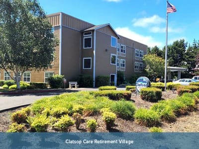 Exterior view of Clatsop Care Retirement Village