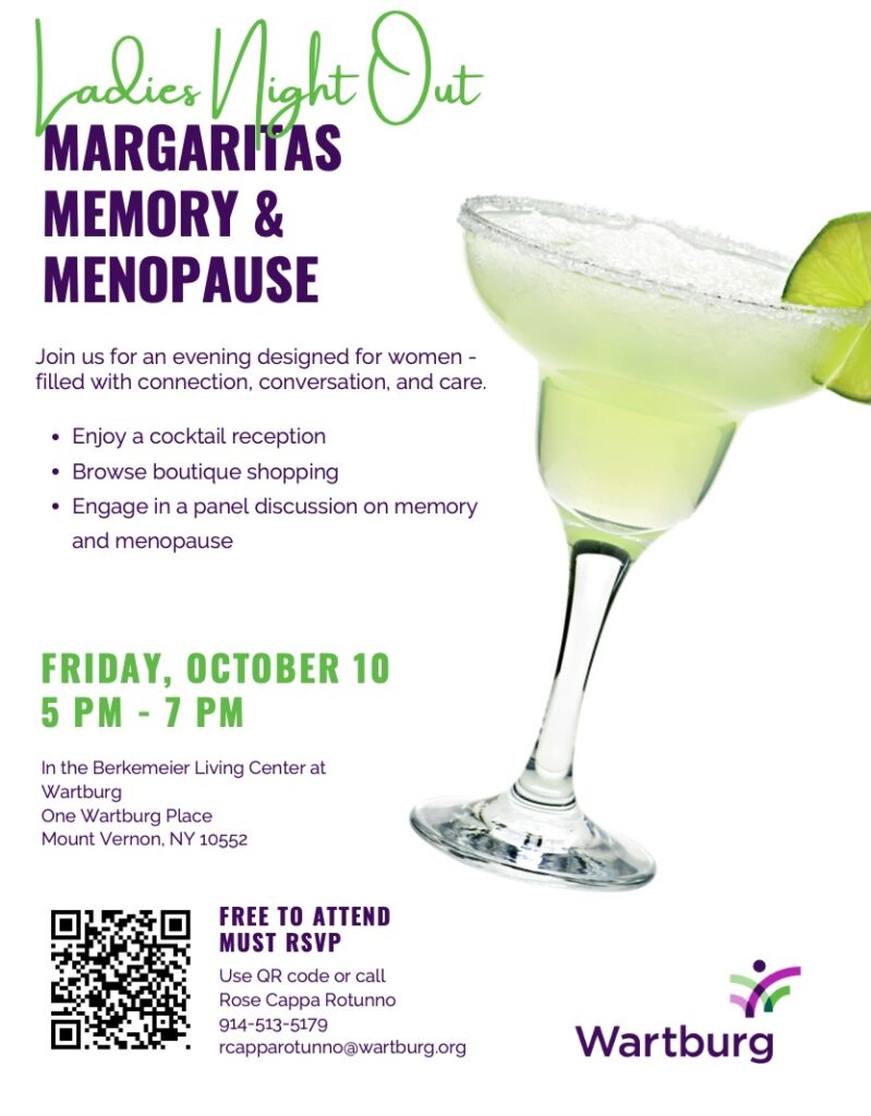 Cocktail reception event flyer for ladies night out