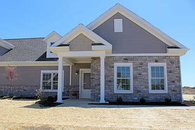 Front exterior view of a senior living facility