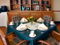 Alden Estates of Jefferson, Nursing Home in Jefferson, WI — Well-set dining table in a cozy dining area