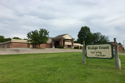 Exterior view of Ridge Crest Nursing Center