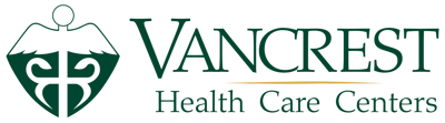 Vancrest Assisted Living of Holgate, Nursing Home in Holgate, OH — Vancrest Health Care Centers logo on a green background