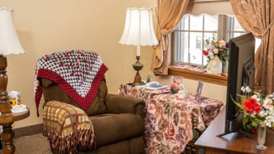 Cozy interior space with a chair and window view