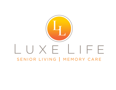 Logo of Luxe Life senior living facility