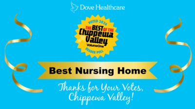 Dove Healthcare – Superior, Nursing Home in Superior, WI — Award banner for best nursing home recognition