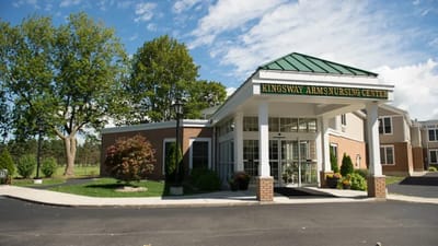 Exterior view of Kingsway Arms Nursing Center