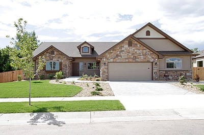 Exterior view of a residential-style assisted living facility