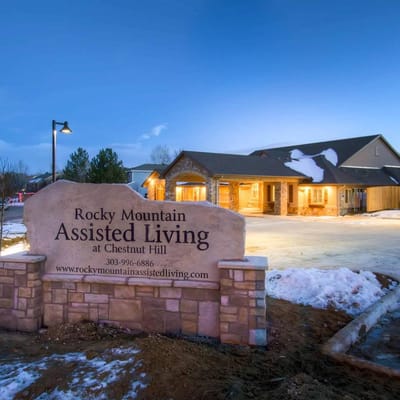Exterior view of Rocky Mountain Assisted Living facility