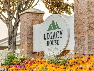 Sign for Legacy House Assisted Living of South Jordan