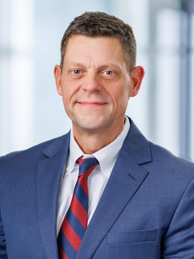 Professional male portrait in a suit