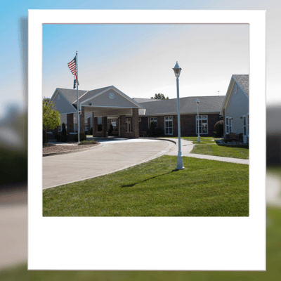 Exterior view of the Country Club Rehab & Healthcare Center