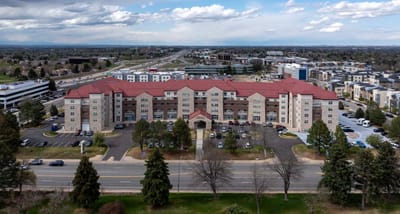 Aerial view of The Springs at St. Andrews Village