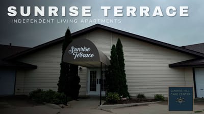 Exterior view of Sunrise Terrace entrance