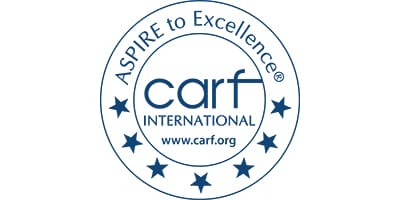 Complete Care At Holiday City, Nursing Home in Toms River, NJ — CARF International accreditation logo and slogan