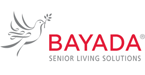 Complete Care At Holiday City, Nursing Home in Toms River, NJ — BAYADA senior living solutions logo with dove design