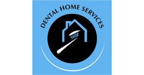 Complete Care At Holiday City, Nursing Home in Toms River, NJ — Logo for Dental Home Services on blue background