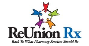 Complete Care At Holiday City, Nursing Home in Toms River, NJ — Company logo featuring colorful figures and pharmacy services tagline