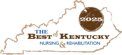 Riverside Care & Rehabilitation Center, nursing home in Owensboro, KY — Kentucky nursing and rehabilitation award logo for 2025