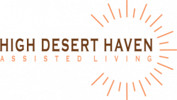 Logo for High Desert Haven assisted living facility