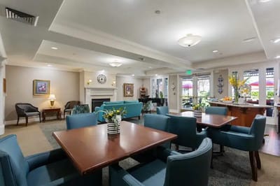 Interior common area with seating and decor