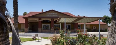 Exterior view of the Vista Montana Assisted Living facility