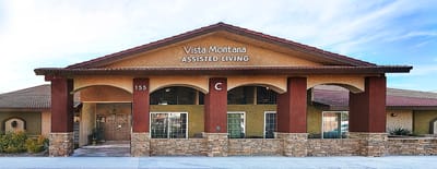 Exterior view of Vista Montana Assisted Living facility