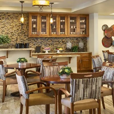 Common area featuring stylish furniture and decor