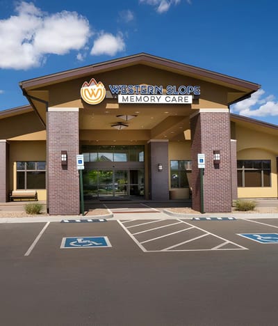 Exterior view of Western Slope Memory Care facility