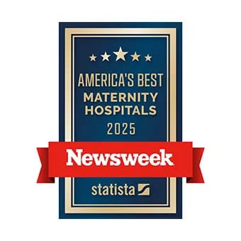 Adventhealth Avista, Nursing Home in Louisville, CO — Award banner for America's Best Maternity Hospitals 2025