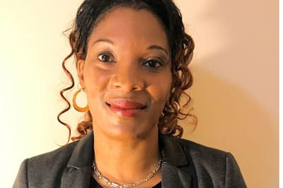Portrait of a professional woman in a suit