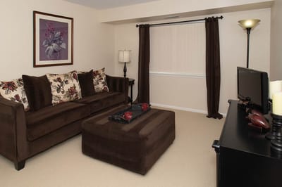 Cozy interior of a resident living room