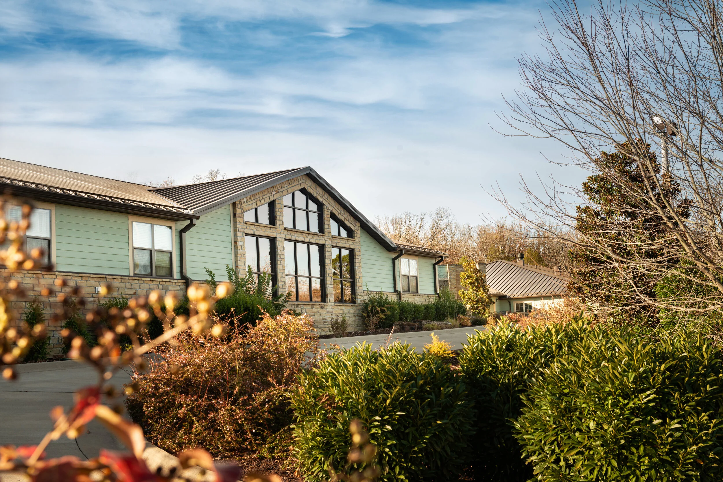 Exterior view of Countryside Health & Rehab building