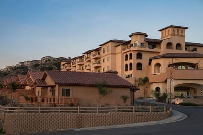Exterior view of the Lantern Crest facility buildings
