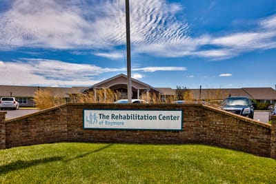 Exterior view of The Rehabilitation Center of Raymore