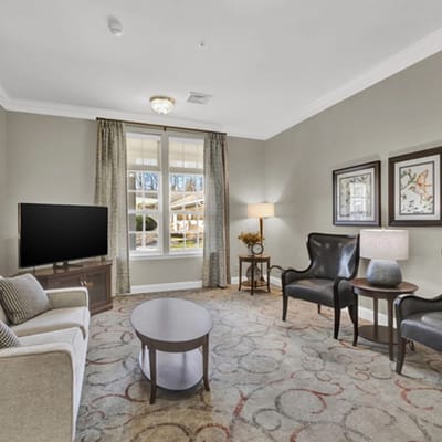 Cozy common area with comfortable seating