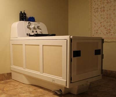 Oak Hill Assisted Living, assisted living in Grand Rapids, MN — Hair washing station in a senior living facility