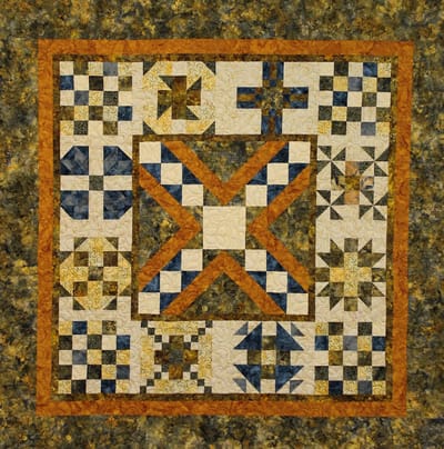 Oak Hill Assisted Living, assisted living in Grand Rapids, MN — Colorful quilt with geometric patterns and designs