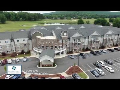 Aerial view of Wellpoint Assisted Living facility