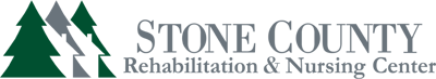 Stone County Nursing & Rehabilitation, Nursing Home in Wiggins, MS — Stone County Nursing & Rehabilitation facility logo design