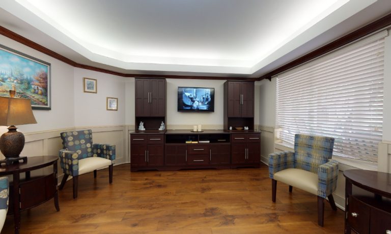 Interior common area with comfortable seating