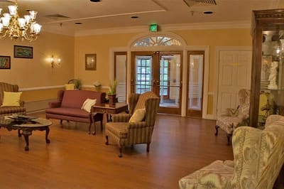 Interior common area with seating and decor