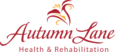 Autumn Lane Health and Rehabilitation, nursing home in Gray, GA — Colorful logo design for Autumn Lane Health and Rehabilitation