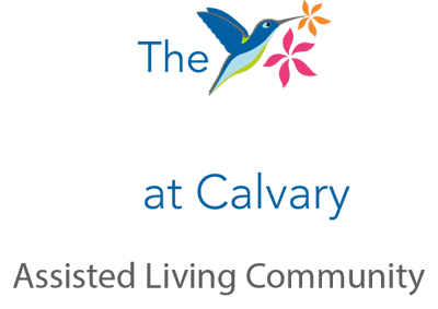 The Gardens at Calvary Alc, assisted living in Columbus, GA — Assisted living community logo with vibrant colors