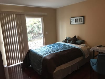 Cozy resident room with a bed and window